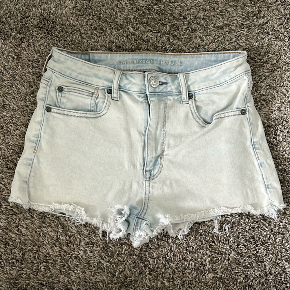 American Eagle Next Level Stretch Super High Rise Shorty size 6